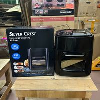 Friteuse à air visuelle multifonction 6L grande capacité avec commande tactile 1500W pour cuisine saine à domicile