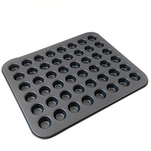 Ustensiles de cuisine de haute qualité, plateaux à muffins et à desserts en acier au carbone polyvalents et sans soudure pour les foyers, les cuisines et les magasins - Product Image 1