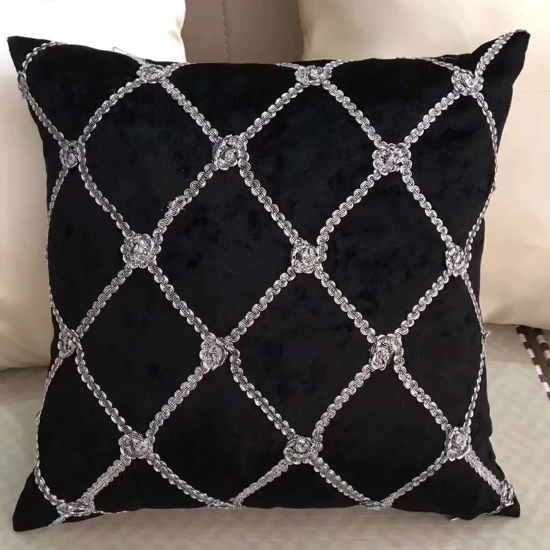 2024 New style hot sale customized cushion pillow seat for home sofa set bedroom decoration cushions pillowcase