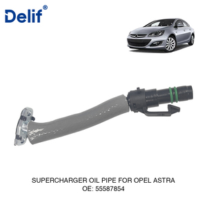 Manguera de Retorno de Refrigerante para Turbocompresor Delif Nueva 55569839 55587854, Tubo de Retorno de Aceite para <span class=keywords><strong>Turbo</strong></span>, Compatible con <span class=keywords><strong>Chevrolet</strong></span> Cruze, Sonic, <span class=keywords><strong>Tracker</strong></span> 1.4L y Opel - Product Image 1