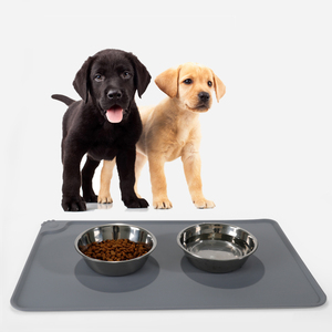 Benutzer definierte rutsch feste feste Silikon Hundefutter Matte Teppich 315g wasserdichte Trainings-und Kühl matte für Hunde Hunde Katzen Haustier Wickel unterlage - Product Image 1