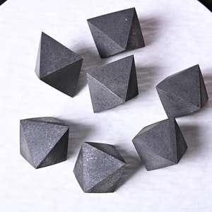 Pirámide de Shungita Premium, Adorno de Mineral Natural Tallado, Protección EMF, Sanación Reiki, Equilibrio de Chakras, Tendencia de Moda - Product Image 3