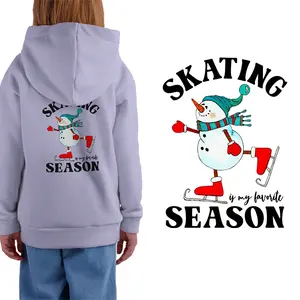 New Design Christmas Patch For Clothing DIY T-Shirt Thermal Sticker Iron On Transfer For Clothes Snowman Penguin Hoodies Patch