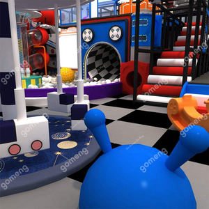 Tùy Chỉnh Lớn Bóng Hồ Bơi & Trampoline Công Viên Nhà Máy Thiết Kế Trong Nhà Sân Chơi Nghịch Ngợm Lâu Đài Cho Trẻ Em Phim Hoạt Hình Vũ Trụ Phong Cách - Product Image 3