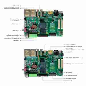 USB2.0/UART&JTAG/4G/音频/WIFI/FEP/千兆以太网/CAN/RS485/GPIO ZYNQ7000系列Cortex-A9 Linux开发板 - Product Image 4