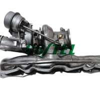Turbocompresor N55 Stage 2 PWG Mejorado, Nuevo Turbo para BMW E82/E88 E60/E61 F01/F02 135i 335i 11657588995