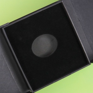 Crown Win <b>Magnetic</b> Black Perfume <b>Box</b> Double Door Open Packaging Jewelry Luxury Gift <b>Box</b> Happiness Wedding Favor Kutu Paper Boxes - Product Image 5