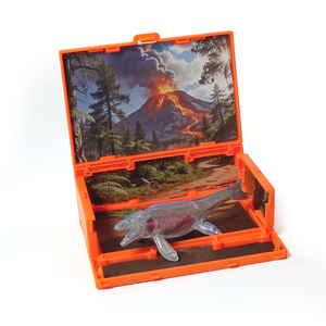 Nuevo <span class=keywords><strong>Juguete</strong></span> de Construcción DIY 2026: Estuche de Plástico con Figura de Medio Hombre y Medio <span class=keywords><strong>Dinosaurio</strong></span> para Niños - Product Image 2