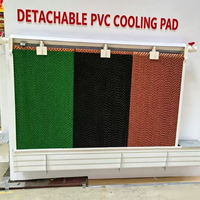 Équipement de serre/usine/ferme avicole : Cadre de cellules de refroidissement évaporatif en papier PP et aluminium – Nouveau