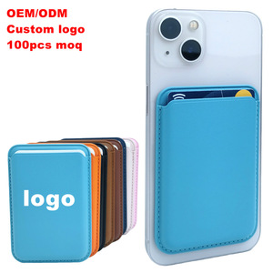 <span class=keywords><strong>Portafoglio</strong></span> Magnetico Minimalista per Carte di Credito <span class=keywords><strong>con</strong></span> Logo Personalizzato, Confezione da 13 Pezzi, Compatibile <span class=keywords><strong>con</strong></span> iPhone Magsafe - Product Image 1