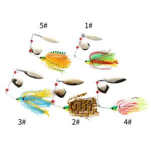 Buzzbaits Spinnerbaits with Skirts Blade Fishing Lure Spoon HENGJIA –  Hengjia fishing gear