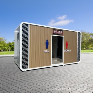 Hot Selling Portable Mobile Prefabricated <strong>Toilet</strong> With Sink and Shower for Outdoor Villa Office Manufacturer Wholesale - Product Image 3
