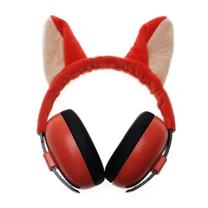 EM1008K Enfants cache-oreilles série Animale renard bandeau oreille défenseur pour enfant réduction du bruit