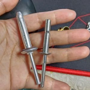 Aluminium Platte Kop Knoopblinde Klinknagels Buisvormige En Pop Blinde Klinknagels Verschillende Soorten Platte Kop Klinknagels - Product Image 4