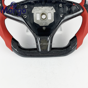 ที่กําหนดเองคาร์บอนไฟเบอร์พวงมาลัยสําหรับ<span class=keywords><strong>Tesla</strong></span>รุ่น 3 Y <span class=keywords><strong>X</strong></span> <span class=keywords><strong>S</strong></span>ส่วนตัวที่กําหนดเองด้านล่างแบนพวงมาลัย <span class=keywords><strong>2021</strong></span> <span class=keywords><strong>2022</strong></span> 2023 2024 - Product Image 3