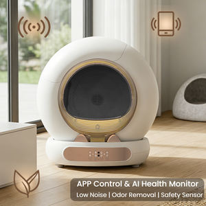 Bac à litière pour chat autonettoyant intelligent 65L extra large avec commande à distance par application pour les familles multi-chats - Product Image 3