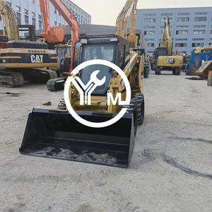 Chargeuse compacte d'occasion CAT 226B à prix avantageux, marque japonaise, chargeuse sur pneus d'occasion cat 226b, godet durable pour la construction urbaine - Product Image 1