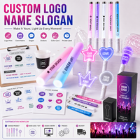 Bâton lumineux LED en plastique personnalisé pour anniversaires d'adultes, concerts, fêtes, événements de bachelorette, fournitures en gros