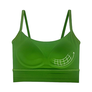 Traje deportivo de verano de alto valor de belleza para mujer, pantalones de Yoga con cintura elástica, patrón sólido, conjunto deportivo para correr a la cadera de melocotón hecho - Product Image 2