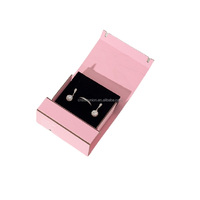 Boîte à bijoux rigide de haute qualité nouveauté pliant Simple élégant pli anneau boucle d'oreille collier boîtes