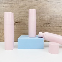Emballage cosmétique de haute qualité, mini flacon pulvérisateur 80ml 100ml 120ml, couleur personnalisée, lotion pour le corps, shampoing, plastique rose, brume fine, gratuit