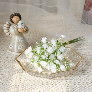 Fiori Artificiali in Plastica Gypsophila Mini Scena Primaverile 6 Piccoli Rami Fiori Finti a Stella per Decorazioni Casa Fotografia - Product Image 3