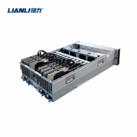 Carte graphique LIANLI 5090 modifiée avec plaque de refroidissement et bloc d'eau, bloc d'eau pour overclocking de puissance informatique de serveur