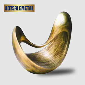 Foshan Outdoor 304 Stainless Steel Animal Sculpture Handmade Eco-Friendly Modern Art <b>Statue</b> Design Durable Landscape Floor - Product Image 5