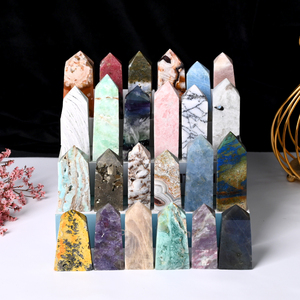 Bán Buôn Tinh Thể Tự Nhiên Chữa Bệnh Đá Thạch Anh Tím Rõ Ràng Rose <span class=keywords><strong>Quartz</strong></span> Pha Lê Wand Pha Lê Điểm - Product Image 1