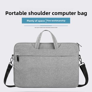 Bolsa de Ombro para Laptop Unissex Portátil de <span class=keywords><strong>14</strong></span> Polegadas em Poliéster Iridescente, Impermeável e Resistente ao Desgaste, com Redução de Carga - Product Image 4
