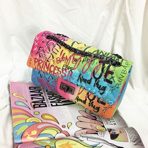 Bolsos de mujer de graffiti al por mayor bolsos de marca famosa 2020 bolsos de mujer al por mayor de fábrica de China - Product Image 5