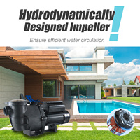 Pompe à eau auto-amorçante à vitesse variable Jade 2.0HP pour piscines et spas, homologuée ETL, ultra-silencieuse, robuste, 2 pouces