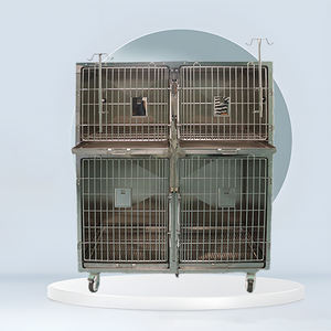 CH 304 Stainless Steel Foldable Dog Crate <strong>Bird</strong> <strong>Cage</strong> High Quality Modern Luxury Durable Water-Resistant Iron Houses Cats Box - Product Image 5