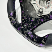 Volant sport en fibre de carbone forgée de couleur violette mélangée pour BMW E92 E90 E84 E71 Z4 E46 E53 E70, pièces de qualité supérieure pour E92