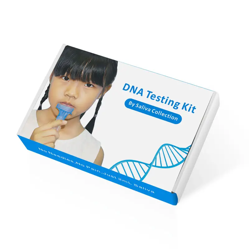 Uso domestico test antidroga sterile non invasivo raccolta di campioni di espettorato test del dna test del dna provetta per la raccolta della saliva