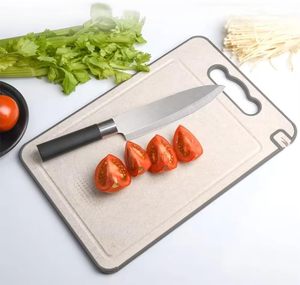 Tabla de Cortar de Titanio Resistente a los Arañazos, de Doble Cara, de Acero Inoxidable, Apta para Lavavajillas, Color Beige, para Cocina - Product Image 2