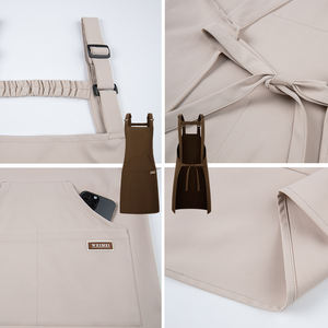 Delantal Ajustable con Bolsillos para Camareros y Camareras de Restaurante, Cocina, Bar, Tienda, Cafetería, con Logotipo Personalizado - Product Image 3