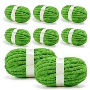 Hilo de Chenilla Grueso de 250g, 100% Poliéster, 2CM, en Oferta, para Tejer a Mano - Product Image 3
