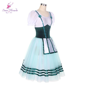 <span class=keywords><strong>Tutu</strong></span> de ballet à manches courtes spandex <span class=keywords><strong>blanc</strong></span> avec couches de <span class=keywords><strong>tulle</strong></span> doux vert <span class=keywords><strong>tutu</strong></span> long <span class=keywords><strong>tutu</strong></span> de danse de ballet 19826 - Product Image 3