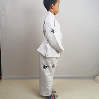 Uniforme de Taekwondo de haute qualité pour enfants et adultes, super léger, respirant, blanc, uniforme de Taekwondo ITF