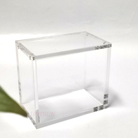 Boîte de présentation magnétique moderne personnalisée pour cartes Trainer ETB, boîte de rangement en acrylique pour collection