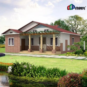 Venta caliente de fábrica Casas prefabricadas Modern Ireland Vacation Tiny House Container <span class=keywords><strong>Homes</strong></span> 3 Bedroom Light Steel Luxury Villa - Product Image 2