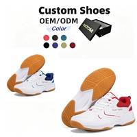 Chaussures de sport unisexes multi-sports personnalisées OEM-ODM pour l'automne, adaptées au tennis, au badminton et au tennis de table