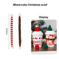 Gobelet à café de Noël double couche en gros, emballage jetable à emporter avec couvercle de Noël, gobelet en papier isolant thermique