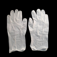 Fournitures médicales, gants d'examen médical, gants de sécurité en vinyle, sans poudre, transparents, jetables