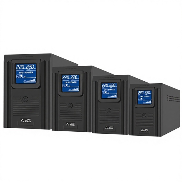 Online 220V Desktop Computer Emergency UPS Battery Backup Uninterruptible Power Supply