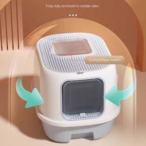 Caja <span class=keywords><strong>de</strong></span> baño <span class=keywords><strong>de</strong></span> <span class=keywords><strong>arena</strong></span> <span class=keywords><strong>para</strong></span> <span class=keywords><strong>gatos</strong></span> <span class=keywords><strong>de</strong></span> gran tamaño <span class=keywords><strong>para</strong></span> mascotas al por mayor, espacio cerrado <span class=keywords><strong>de</strong></span> plástico <span class=keywords><strong>de</strong></span> alta calidad con cajón, caja <span class=keywords><strong>de</strong></span> <span class=keywords><strong>arena</strong></span> <span class=keywords><strong>para</strong></span> <span class=keywords><strong>gatos</strong></span> - Product Image 6