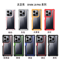 Honatop 360 Color Linings Fundas Para Celular Protectora Golpes Forro case Cover pour Tecno Spark 10PRO 20 PRO Plus 30C 40/50 4G