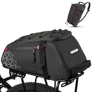 Muestra Gratuita de Bolsa de Alforjas para Bicicleta Moderna con Cierre de Cremallera, Impermeable y Antirrobo, Bolsa de Viaje para Asiento de Bicicleta - Product Image 1