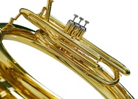 Brass Musical Bb Sun Hug Bugle Horn Bass Tuba Sousaphone
